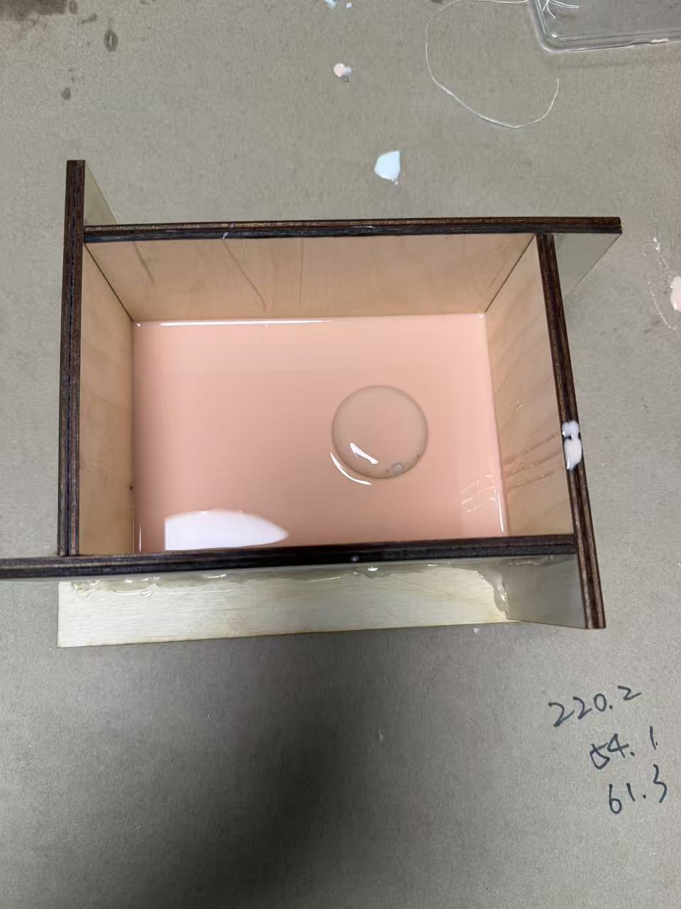 Silicone running short mid-pour, requiring a second batch