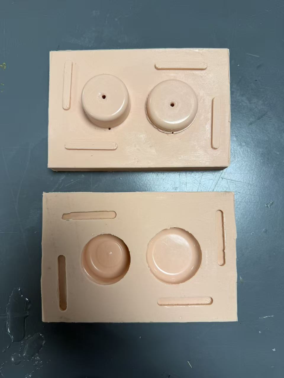 Completed ESP32 container silicone mold