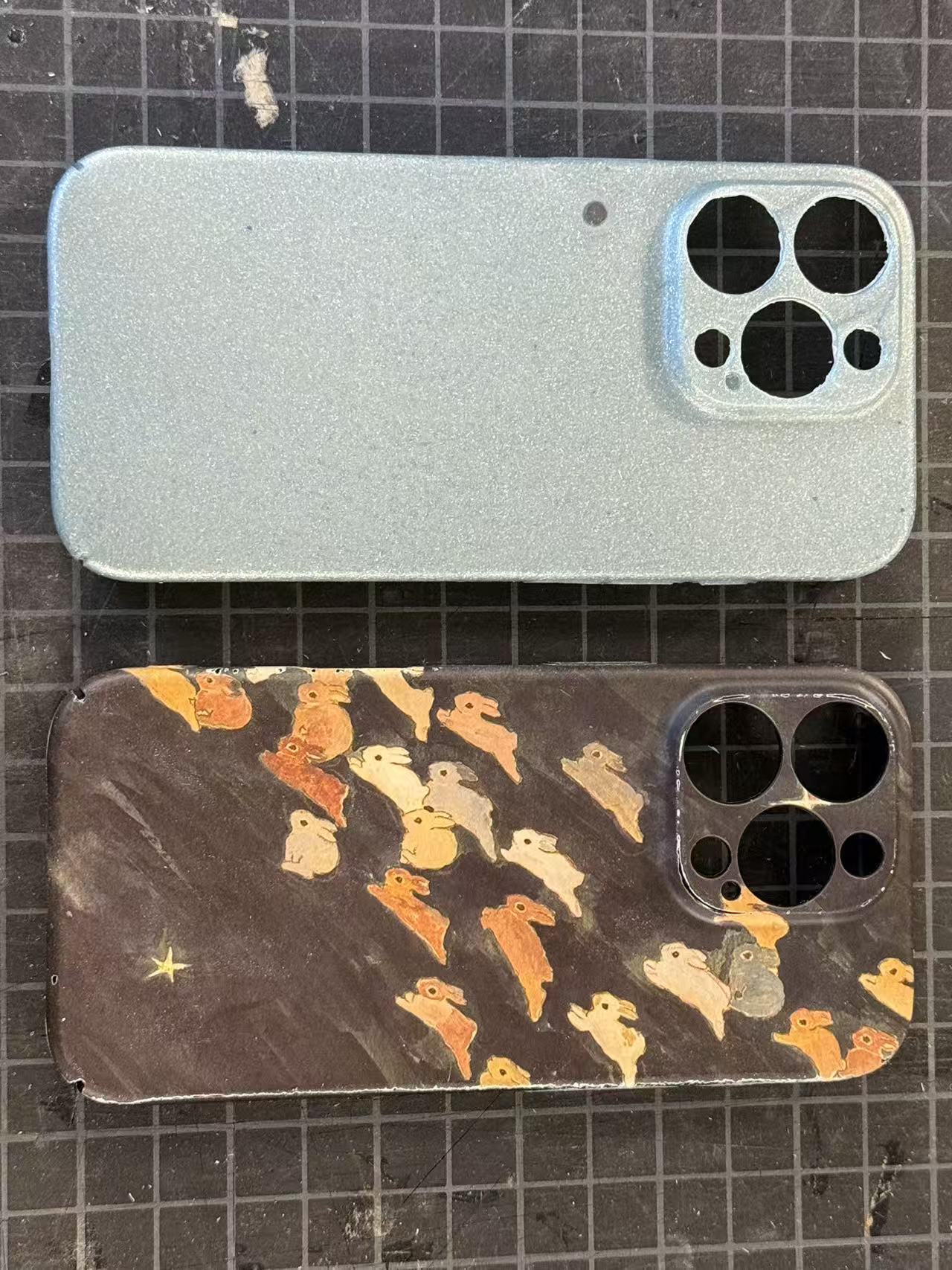 Cast vs original phone case comparison